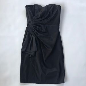 White House Black Market Cocktail Black Dress LBD